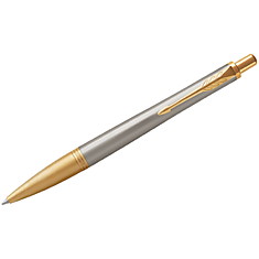 Ручка шариковая Parker "Urban Premium Aureate Powder GT" синяя, 1,0мм, кнопочн., подар. уп.