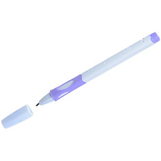 Ручка шариковая Stabilo "LeftRight" для левшей, синяя, 0,8мм, грип, лавандовый корпус