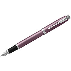 Ручка перьевая Parker "IM Light Purple CT" синяя, 0,8мм, подар. уп.