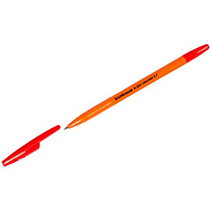 Ручка шариковая Erich Krause "R-301 Orange" красная, 0,7мм, штрихкод