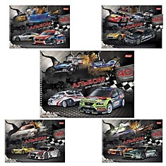 Альбом для рисования, А4, 40 л., спираль, выборочный лак, HATBER "Racing" ("Авто"), 40А4вмBсп, A093054