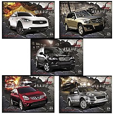 Альбом для рисования, А4, 24 л., обложка картон, HATBER "JEEPING", 24А4В, A90763