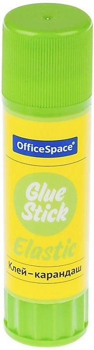 Клей-карандаш OfficeSpace "Elastic", 21г, улучшенный, дисплей