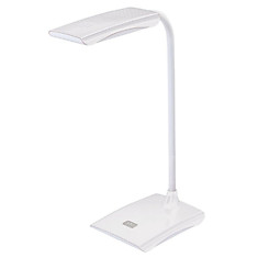 Светильник настольный SONNEN TL-LED-004-7W-12 на подставке светодиодный 7 Вт 12 LED белый 235541